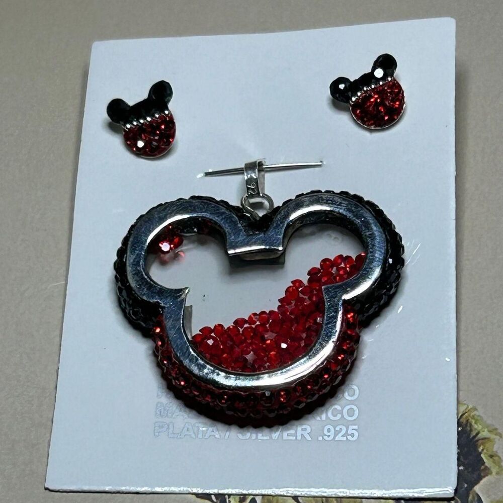 Disney Women's Red and Black Jewellery
